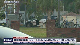 Officers shoot, kill armed man on Florida Institute of Technology campus