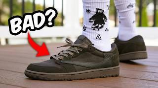 TRAVIS SCOTT Air Jordan 1 Low VELVET BROWN Review & On Feet