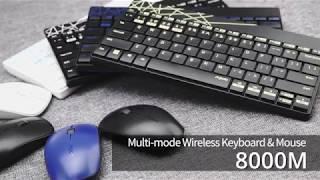 RAPOO Multi-mode Wireless Combo-8000M