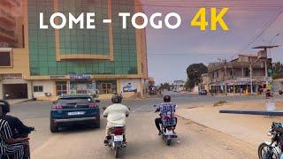 Drive in AFRICA 4K - LOMÉ TOGO 