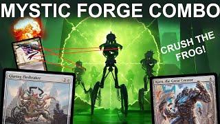 FORGE VS. FROG! Legacy Colorless Mystic Forge Combo. Smashing the Psychic Frog Metagame. MTG