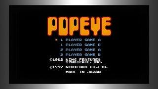 Full Playthrough (((NES))) Popeye