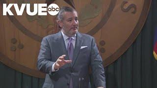 US Sen. Ted Cruz stops by Texas Capitol to encourage lawmakers to pass ESA bills