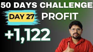 Day 27 - 50 Days Challenge Option trading Banknifty @jibanjyotipanigrahi