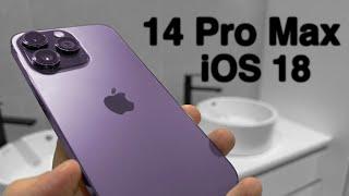 iPhone 14 Pro Max на iOS 18 - ЛУЧШИЙ почти во всем !