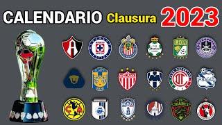 CALENDARIO COMPLETO de la LIGA MX para el TORNEO CLAUSURA 2023