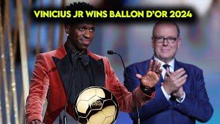 Vinicius Jr WINS Ballon d'Or 2024