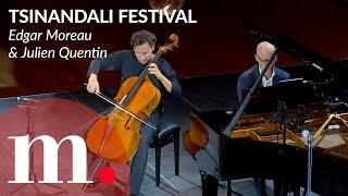 Edgar Moreau and Julien Quentin perform Monti's Czardas at the 2024 Tsinandali Festival