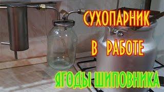 Как работает сухопарник ! Простой самогонный аппарат !