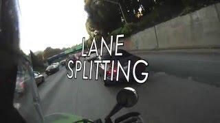 Lane Splitting in San Francisco Traffic