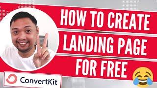 How to Create Landing Page for Free for Beginners - tagalog