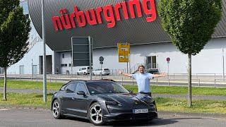 Welcome To The Nürburgring! Our First Lap In The Porsche Taycan Turbo Cross Turismo