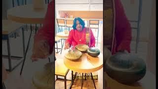 Meditative sounds of Russian Tongue Drums played by Mahesh Vinayakram   - Moscow Russia