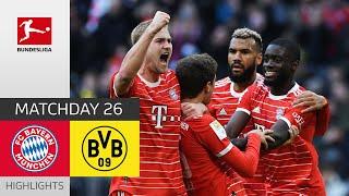 Bayern Flexing Their Muscles | Bayern München - Borussia Dortmund | Highlights | MD 26 – BuLi 22/23