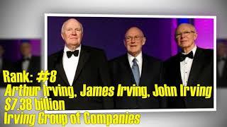 Top 10 Richest People in Canada / Top 10 Canadian Billionaires