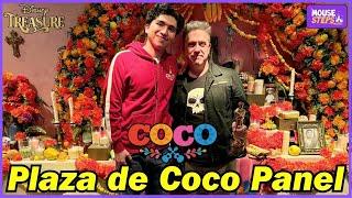 Plaza de Coco Panel w/Director Lee Unkrich, Anthony Gonzalez ('Coco' Miguel), More - Disney Treasure