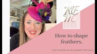 Millinery Feather Tutorial