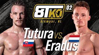 8TKO WHAT A SPECTACULAIR KNOCKOUT, MISCHA ERADUS VS JURAJ TUTURA FULL FIGHT