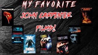 MY FAVORITE JOHN CARPENTER FILMS **PATREON PERK LIVE STREAM**