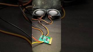 Pam8403 amplifier board with inbuilt bluetooth.  5v audio amplifier board. #shorts #electronics