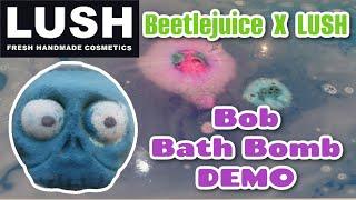 Beetlejuice x LUSH - Limited Edition Bob Bath Bomb DEMO