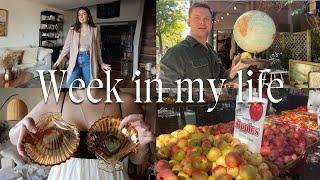 FALL IN NYC VLOG: Chili making, fall clothes & antiquing with Jack!