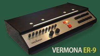 VERMONA ER-9 Analog Rhythm Box 1976 | HD DEMO | SAMPLE PACK
