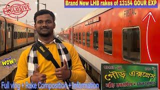 “FIRST LOOK!  Gour Express Upgraded with LHB Coaches – Inaugural Run & Interior Tour!” + Review 