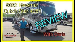 NEW 2022 Newmar Dutch Star 4081 Review  | Mount Comfort RV