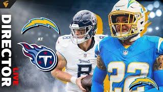 Chargers vs Titans: Watch Party Week 10 (2024) | Director LIVE