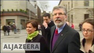  Irish republican leader Gerry Adams retires