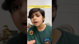 Younger siblings are never taken seriously | Raj Grover | #shorts