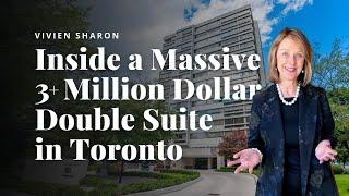 Inside A Massive $3+ MILLION Toronto Condo | Luxury Listing in Toronto, Canada | Forest Hill