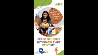 Dabble's Art Kit Beautifully Captured memories for us to Cherish forever!!