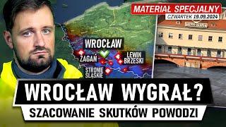 Wrocław się OBRONIŁ? - WIELKA WODA przechodzi przez MIASTO (19.09.2024)