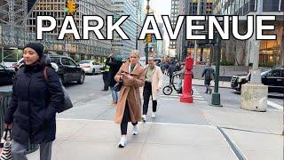 NEW YORK CITY Walking Tour [4K] - PARK AVENUE