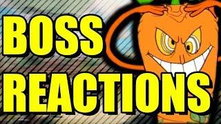 Boss Reactions | Cuphead | BOTANIC PANIC