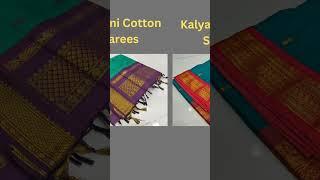 920+free shipping Kalyani Cotton Sarees what's up 9182930084 only #luckypandufashion