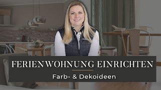 Ferienwohnung Einrichten Tipps | Mit Farbe, Kissen, Vorhängen & Co [Einrichten mit kleinem Budget]