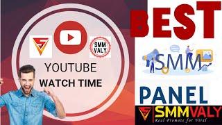 What is the best smm panel for YouTube watch time