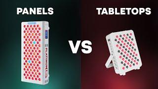 Tabletop vs Body Panels: Which Red Light Therapy Size?