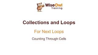 Excel VBA Online Course - 6.2.3 Counting Through Cells