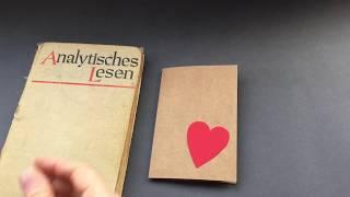 Простая открытка на день св. Валентина.  How to make cute Valentine's Day cards. DIY. Scrapbooking