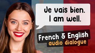 Learn FRENCH On-the-Go: 1-HOUR Conversation Audio Course! (with English)