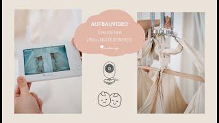 Aufbauvideo CEM an der Zwillingswiege befestigen 