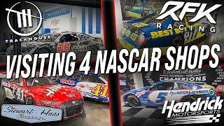 Visiting 4 NASCAR Cup Series Team Shops in 4 Hours | DannyBTalks Charlotte Vlog