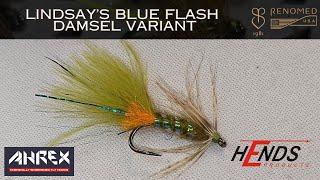 Exchange Across the water with Lindsay Simpson, The Blue Flash Damsel Variant