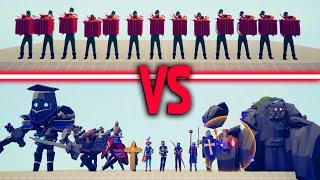 PRESENT ELF TEAM vs MEGA MEDIEVAL TEAM - Totally Accurate Battle Simulator | TABS