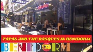 Benidorm's TAPAS ALLEY & Historic Basque Connection!️ALL YOU NEED TO KNOW! 🫒 #benidorm