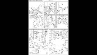 Fat furs 10   Duo Radon  Kate Cat Stories  Weight gain comics